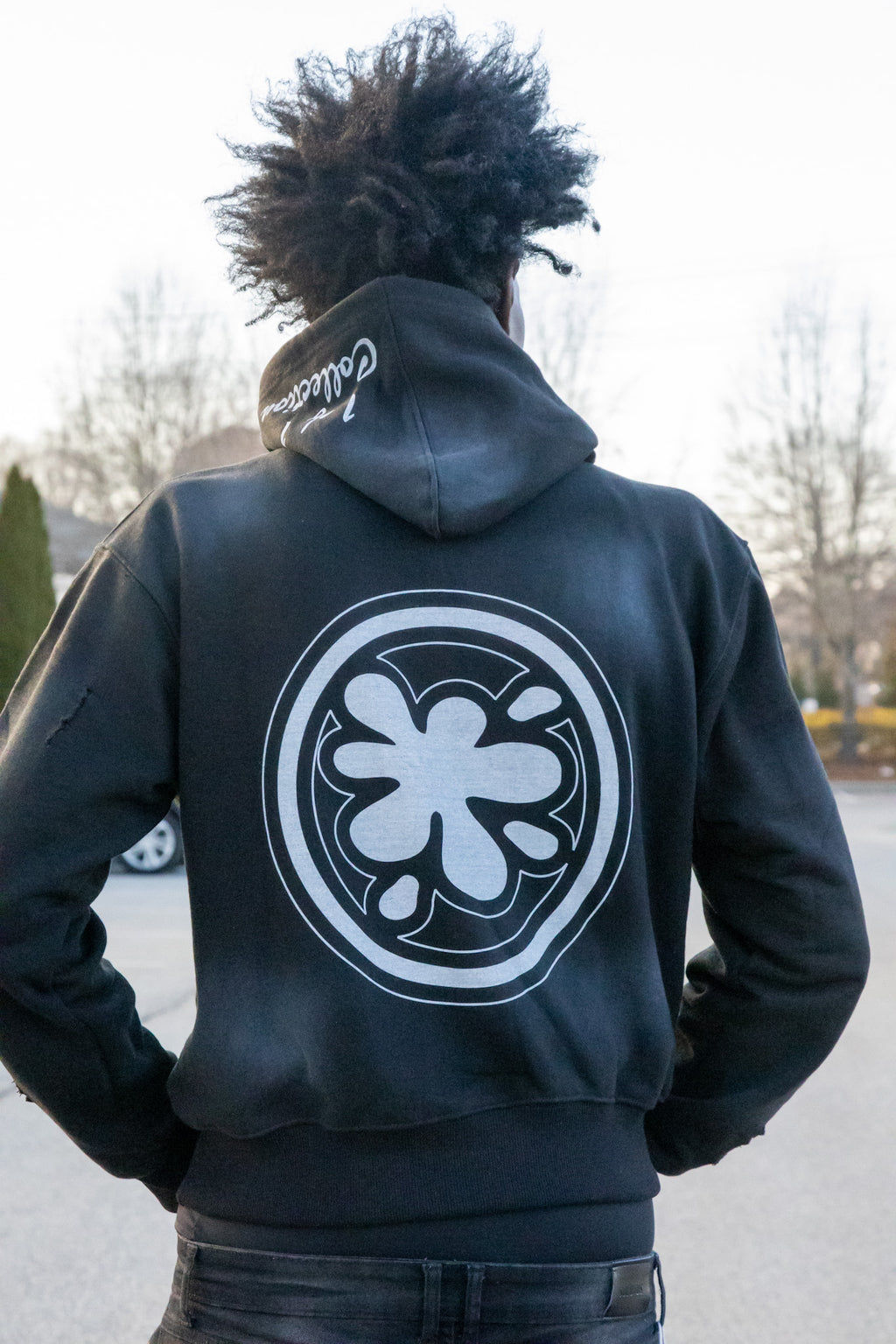 VaultVisions™ Red & Black “Päss My Cup” Distressed Hoodie – 350 GSM Heavyweight | Limited Edition | Free Shipping