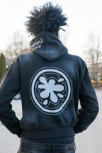 VaultVisions™ Red & Black “Päss My Cup” Distressed Hoodie – 350 GSM Heavyweight | Limited Edition | Free Shipping